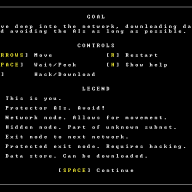 Screenshot 3: Explanation screen at the start of the game